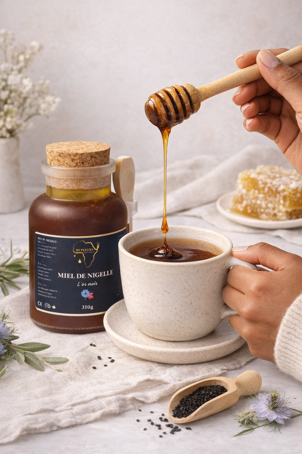 Miel de Nigelle du Maroc