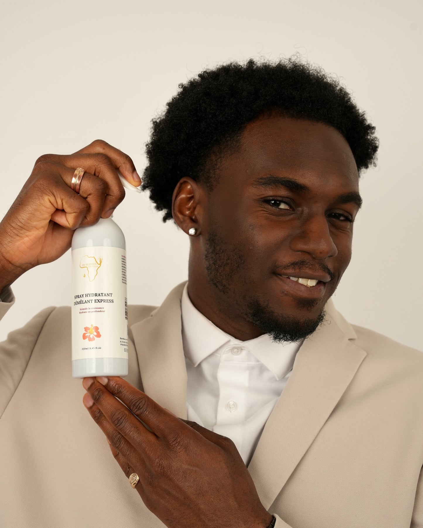 Soin Spray Hibiscus – Hydratation & Éclat Cheveux