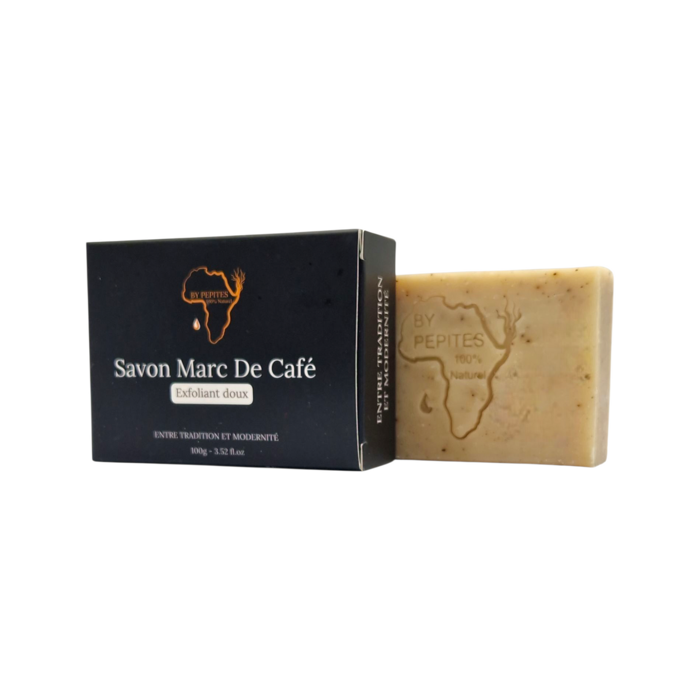 Savon EXFOLIANT - Marc de café - Visage et/ou Corps