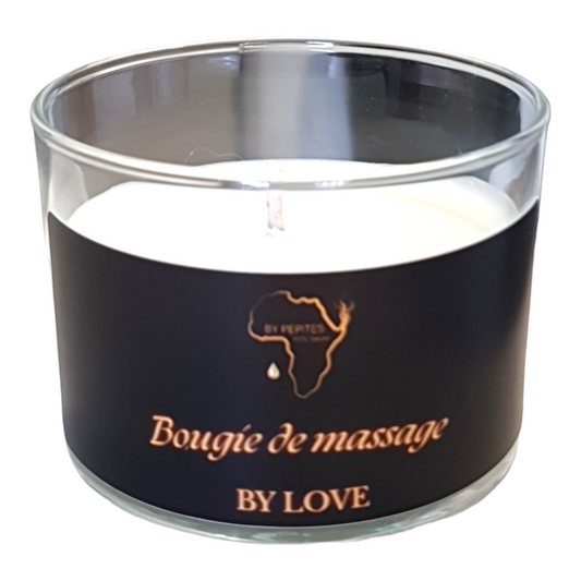 Bougie de MASSAGE By Love ou By Zen 100% naturelle