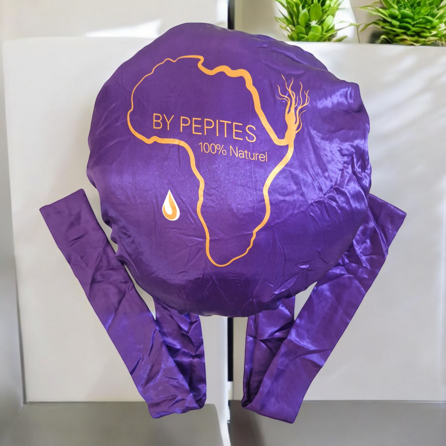 Bonnet de Nuit en Satin - BY PÉPITES