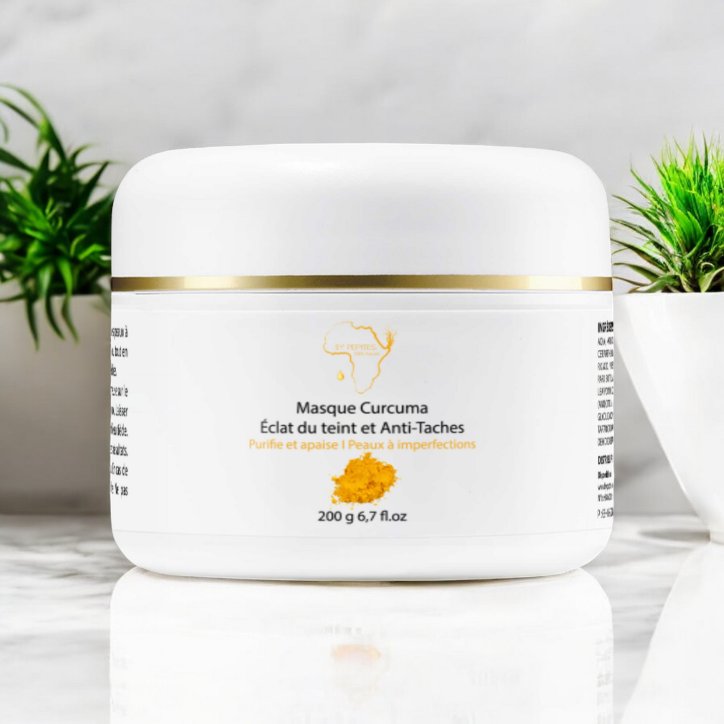 Masque Unifiant au curcuma Anti-Taches – Visage