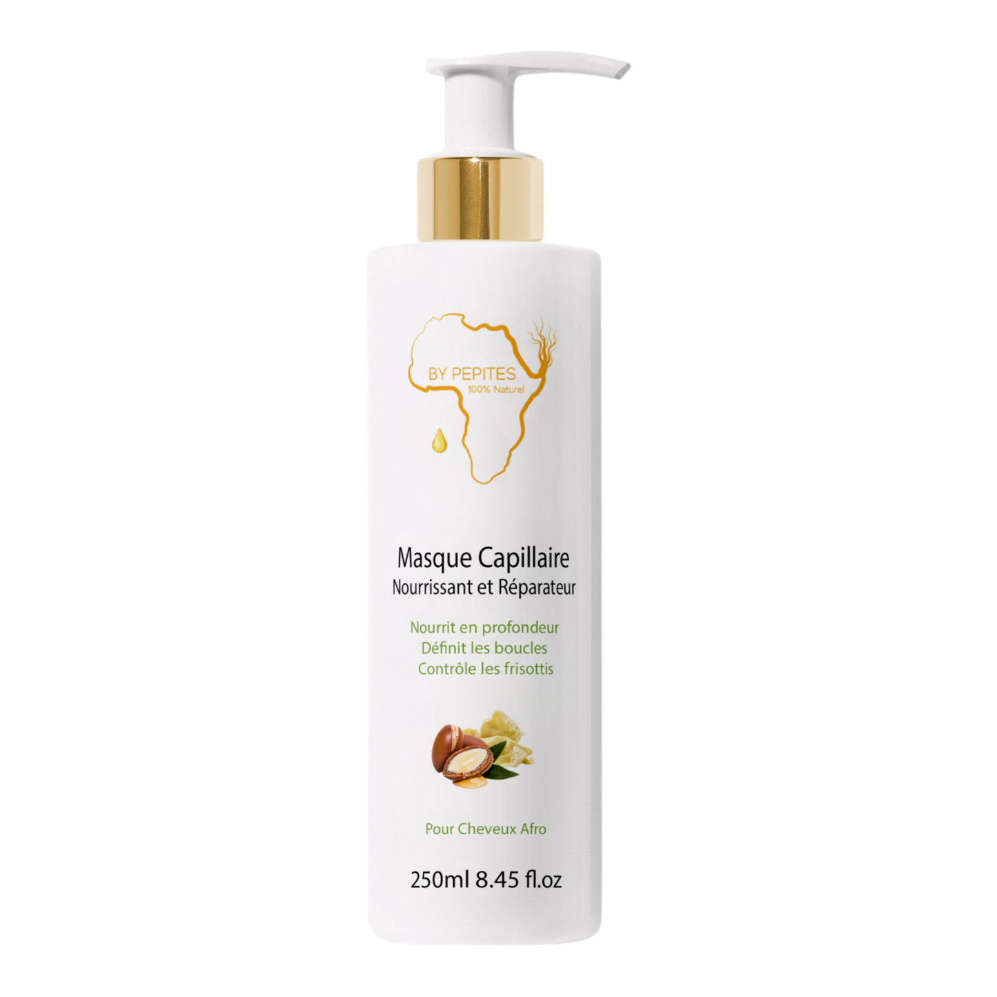 MASQUE CAPILLAIRE NOURRISSANT – Éclat & Réparation