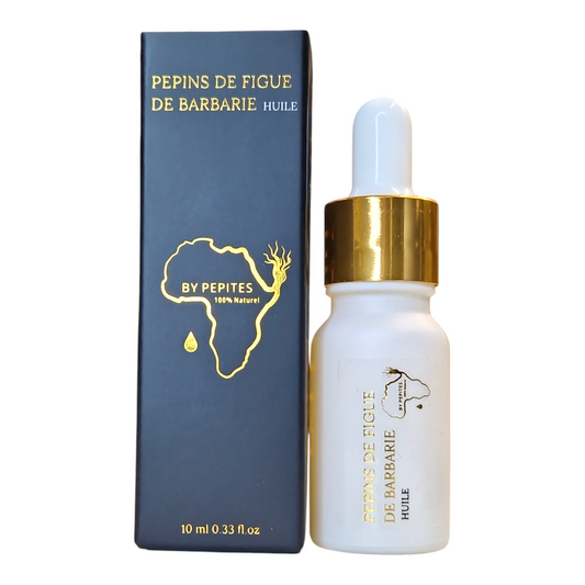 HUILE DE PÉPINS DE FIGUE DE BARBARIE PURE – 10 ml