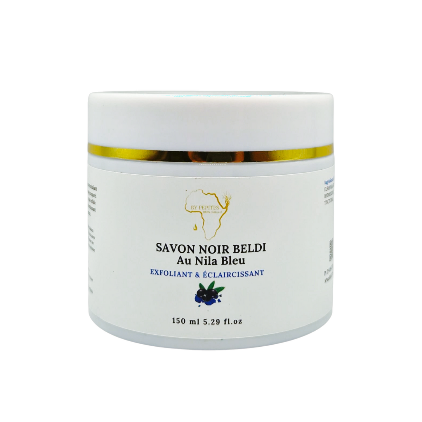 🖤 SAVON NOIR ROYAL AU NILA – Éclat, Gommage & Zones Sombres