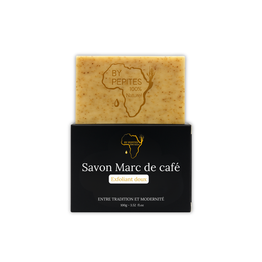 Savon EXFOLIANT - Marc de café - Visage et/ou Corps