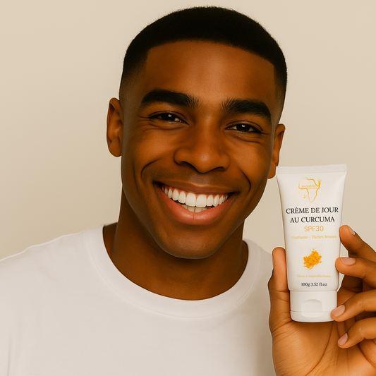 Crème de Jour au Curcuma SPF30 – Peaux à Imperfections