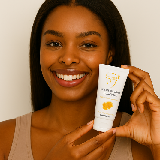 Créme de nuit curcuma - Peaux à Imperfections