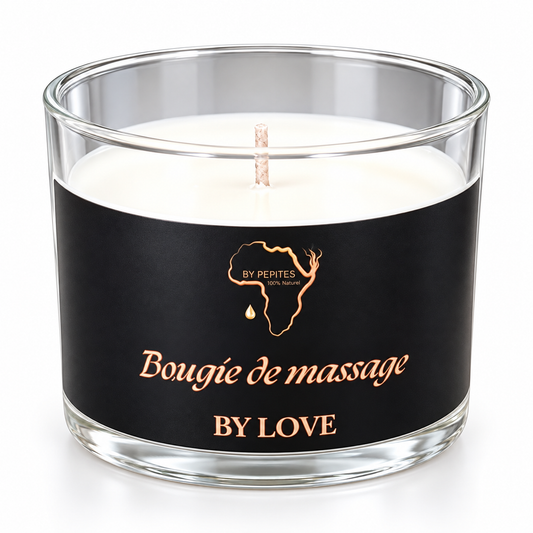 Bougie de Massage By Love ou By Zen – 100 % naturelle