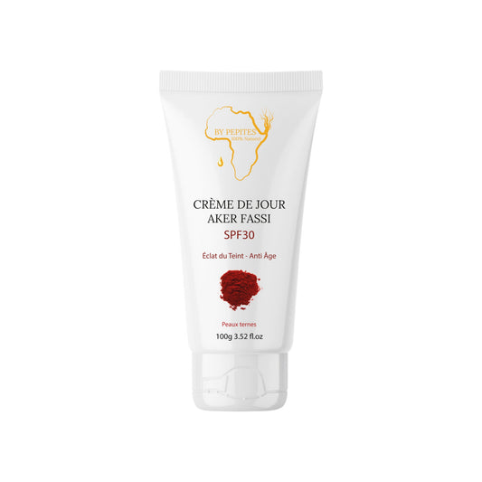 CRÈME DE JOUR PROTECTRICE SPF30 – AKER FASSI Éclat naturel