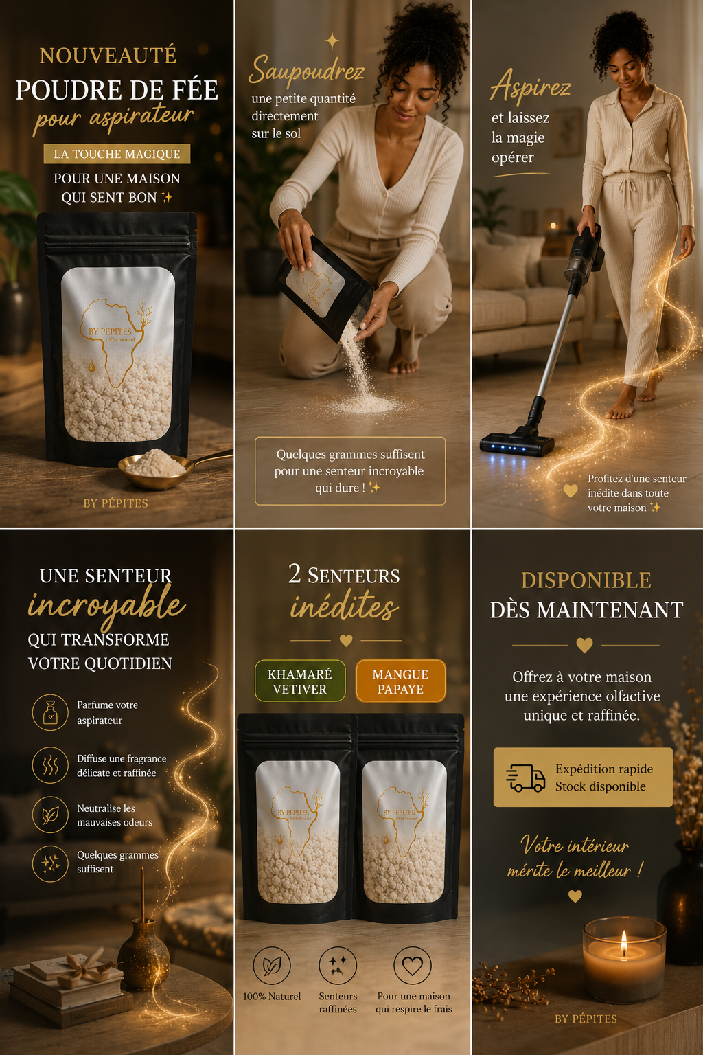 Poudre de Fée – Parfum d’Intérieur & Aspirateur