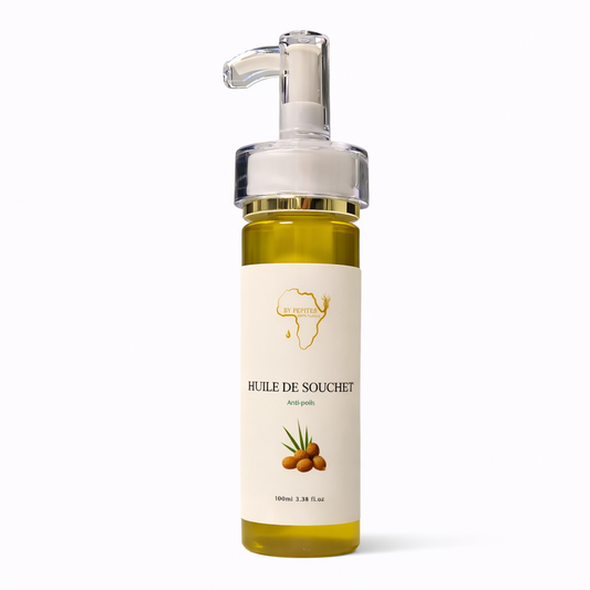 Huile de Souchet – Anti-poils – Pour une peau douce et sans poils durablement