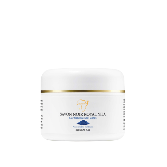 Savon Noir Royal au Nila – Unifiant & Éclat