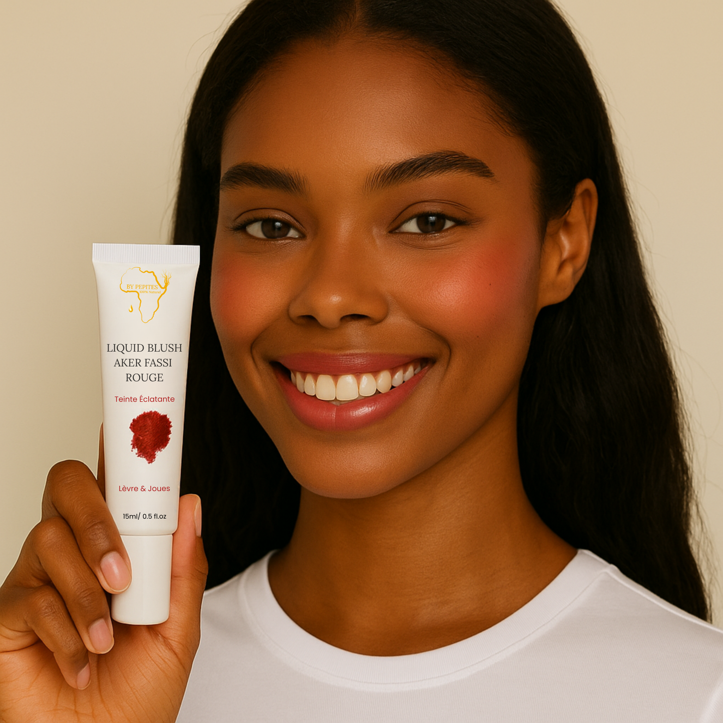 Blush Liquide Lèvres & Joues – Teinte Rosé