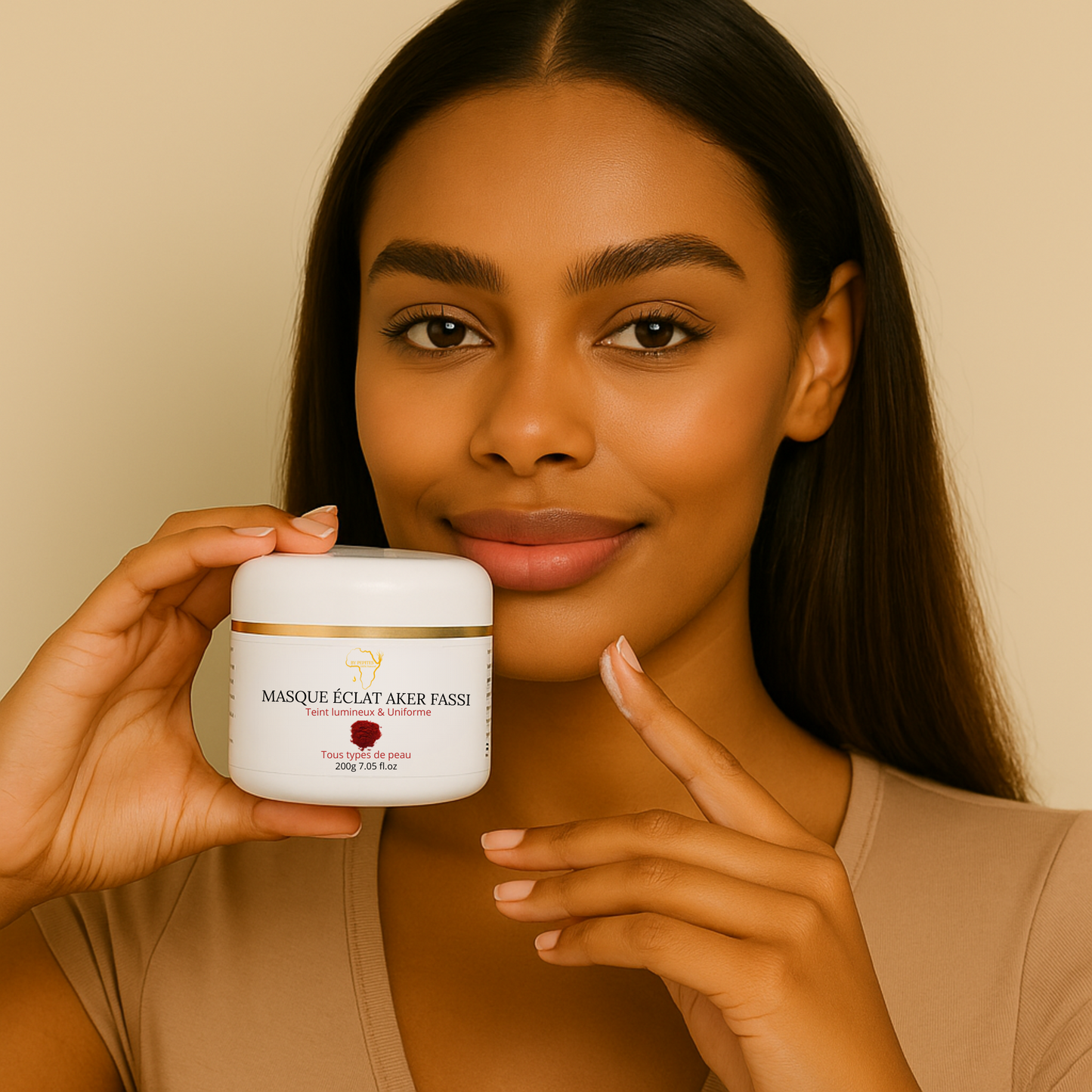 Masque Visage Aker fassi - Teint lumineux