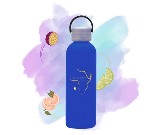 Boweille Bleu- Gourde Tendance - 500 mL