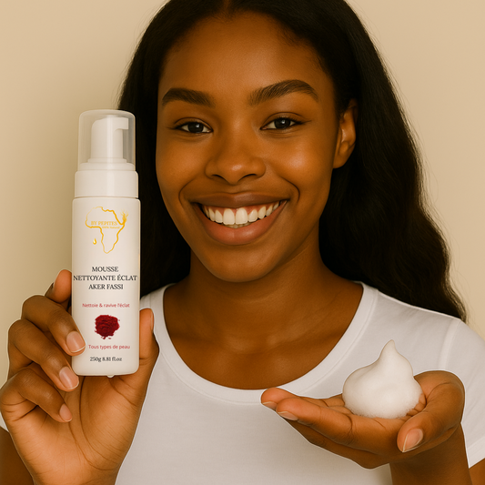 Mousse nettoyante a L'Aker fassi - Éclat du teint