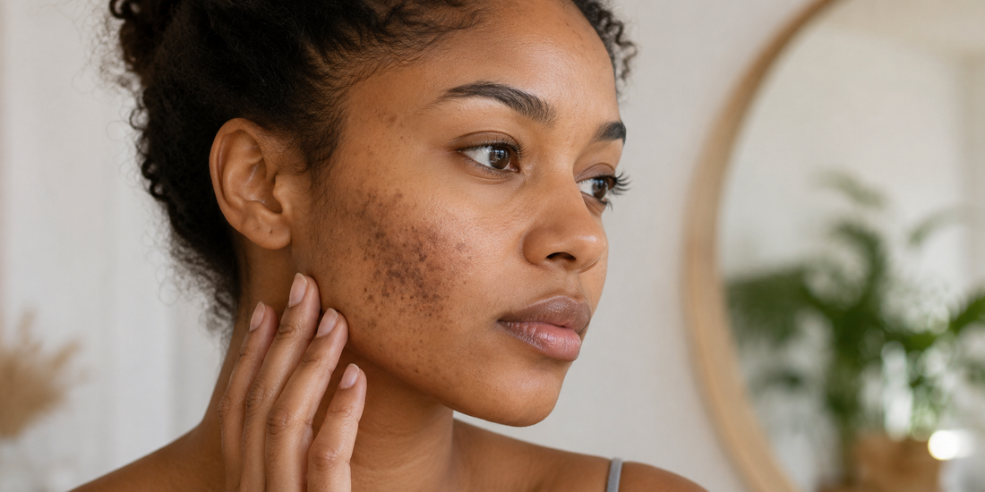 Pourquoi ma peau devient-elle plus foncée après un bouton ?