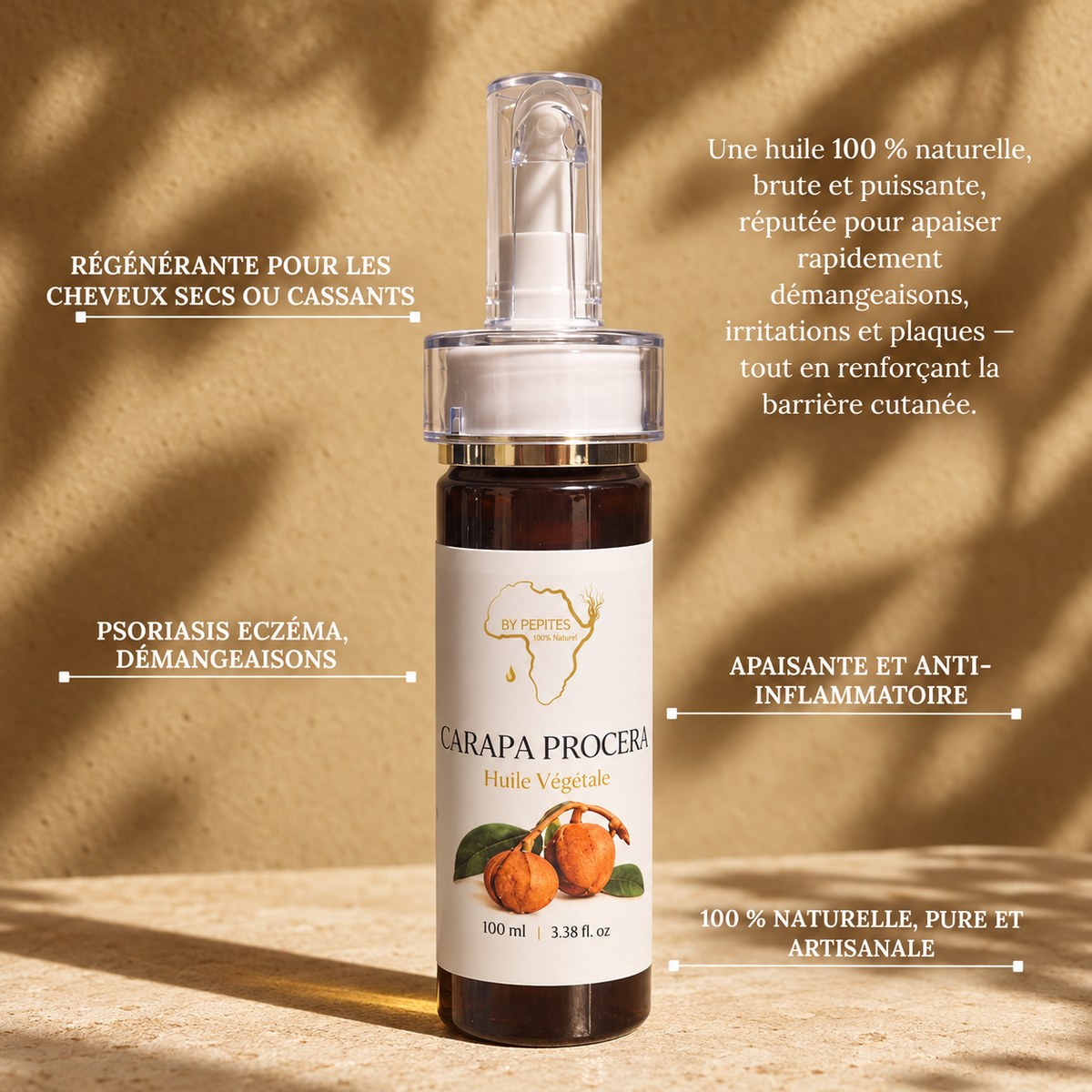 Huile de Carapa Procera – Touloucouna 100 % pure