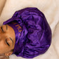 Bonnet de nuit en SATIN - protection optimale cheveux