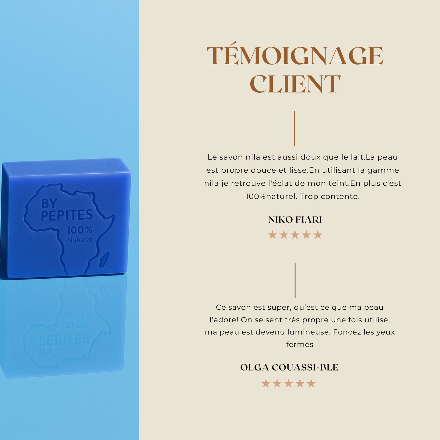 Savon Nila – Éclat & Correction des Taches Pigmentaires