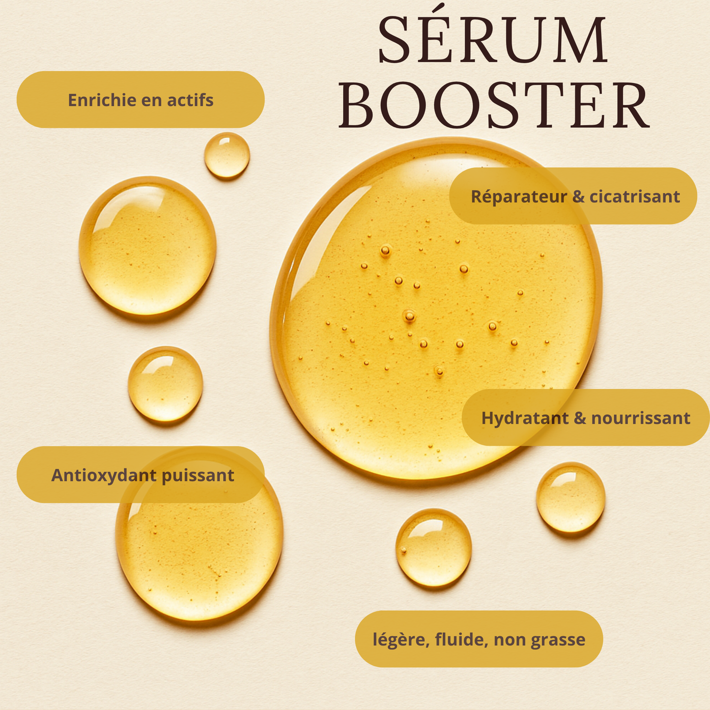 Sérum Booster Éclat Naturel – Teint lumineux sans maquillage