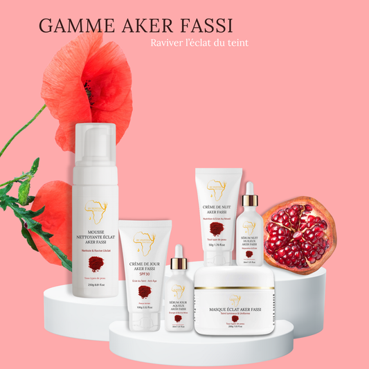 Routine Aker-Fassi Éclat du Teint Anti-Âge Visage