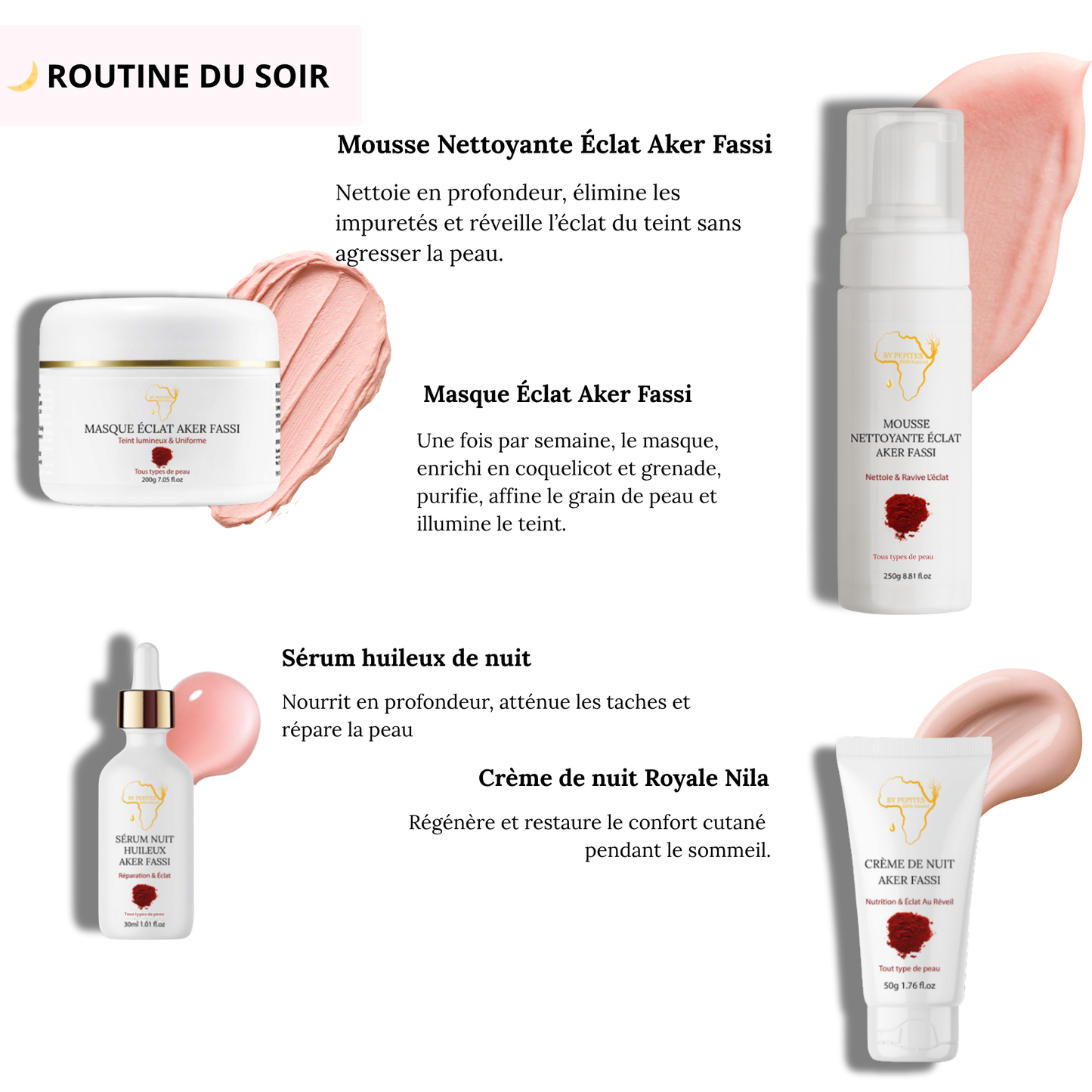 Routine Aker-Fassi Éclat du Teint Anti-Âge Visage