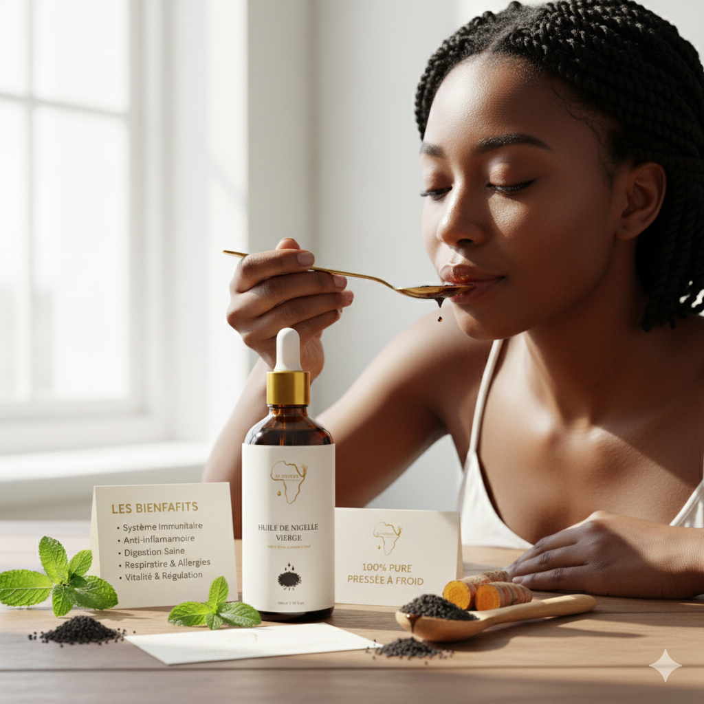 Huile de Nigelle Alimentaire