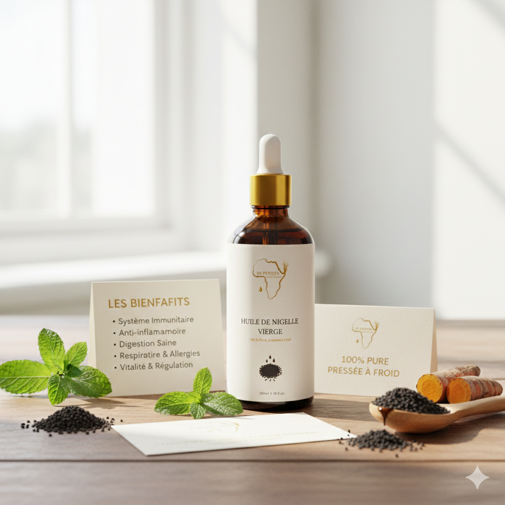 Huile de Nigelle Alimentaire