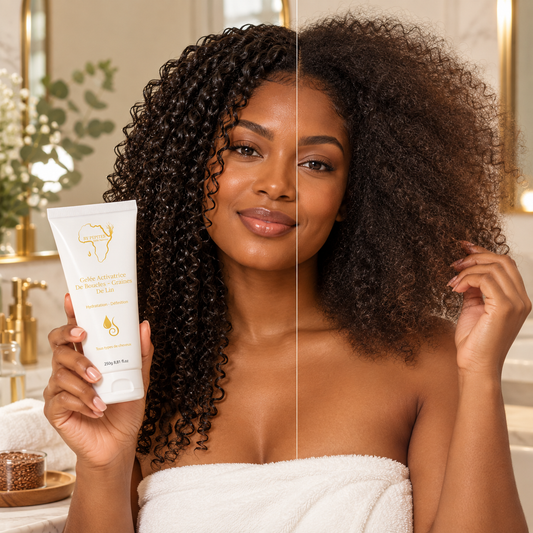 Gelée Activatrice de Boucles aux Graines de Lin