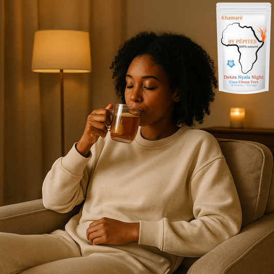 TISANE DÉTOX NYALA NIGHT – COCO & CITRON VERT