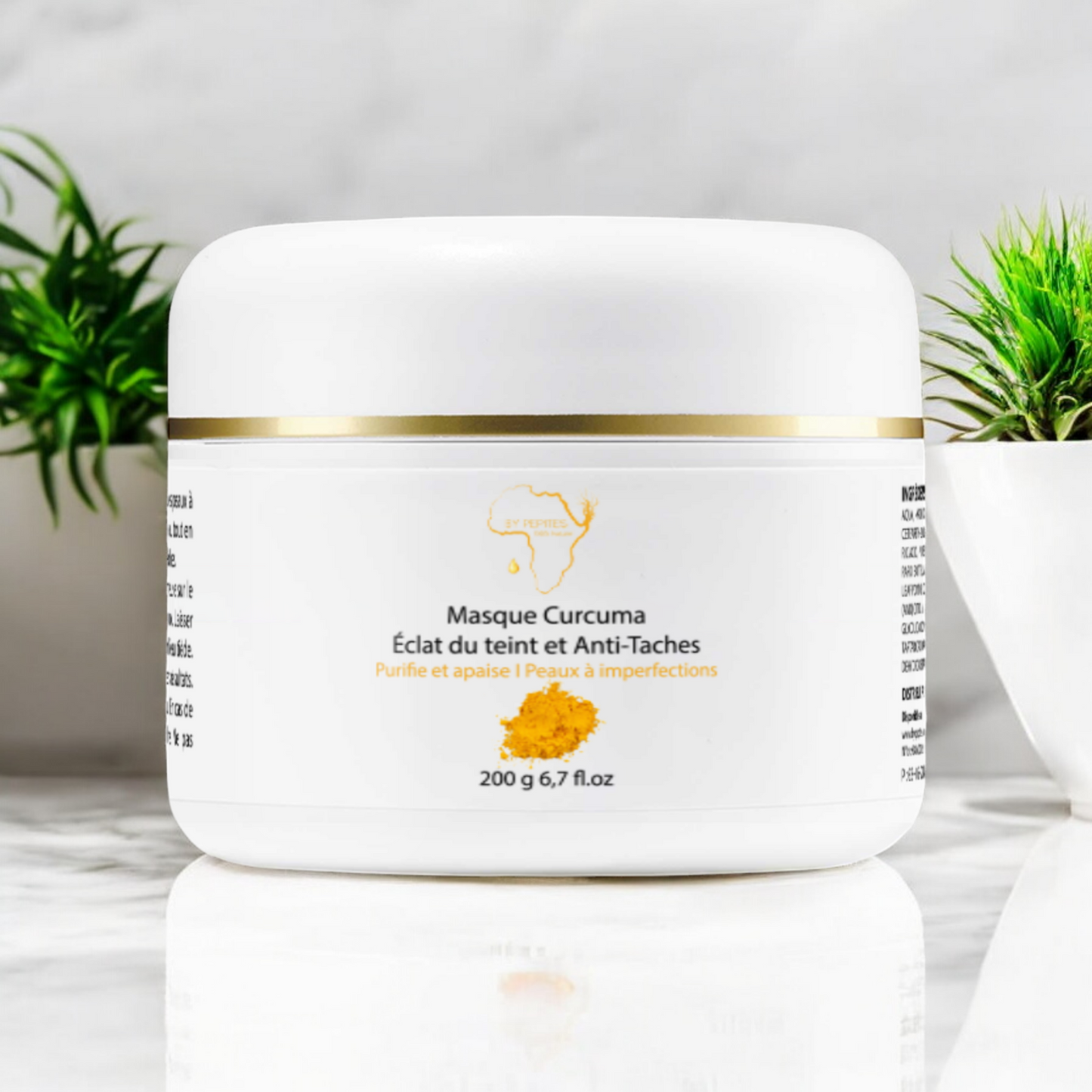 NOUVEAUTÉ Masque CURCUMA Éclat Du Teint et Anti taches