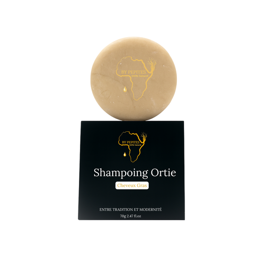 SHAMPOING SOLIDE - ORTIE - Cheveux gras - 2+1 Offert