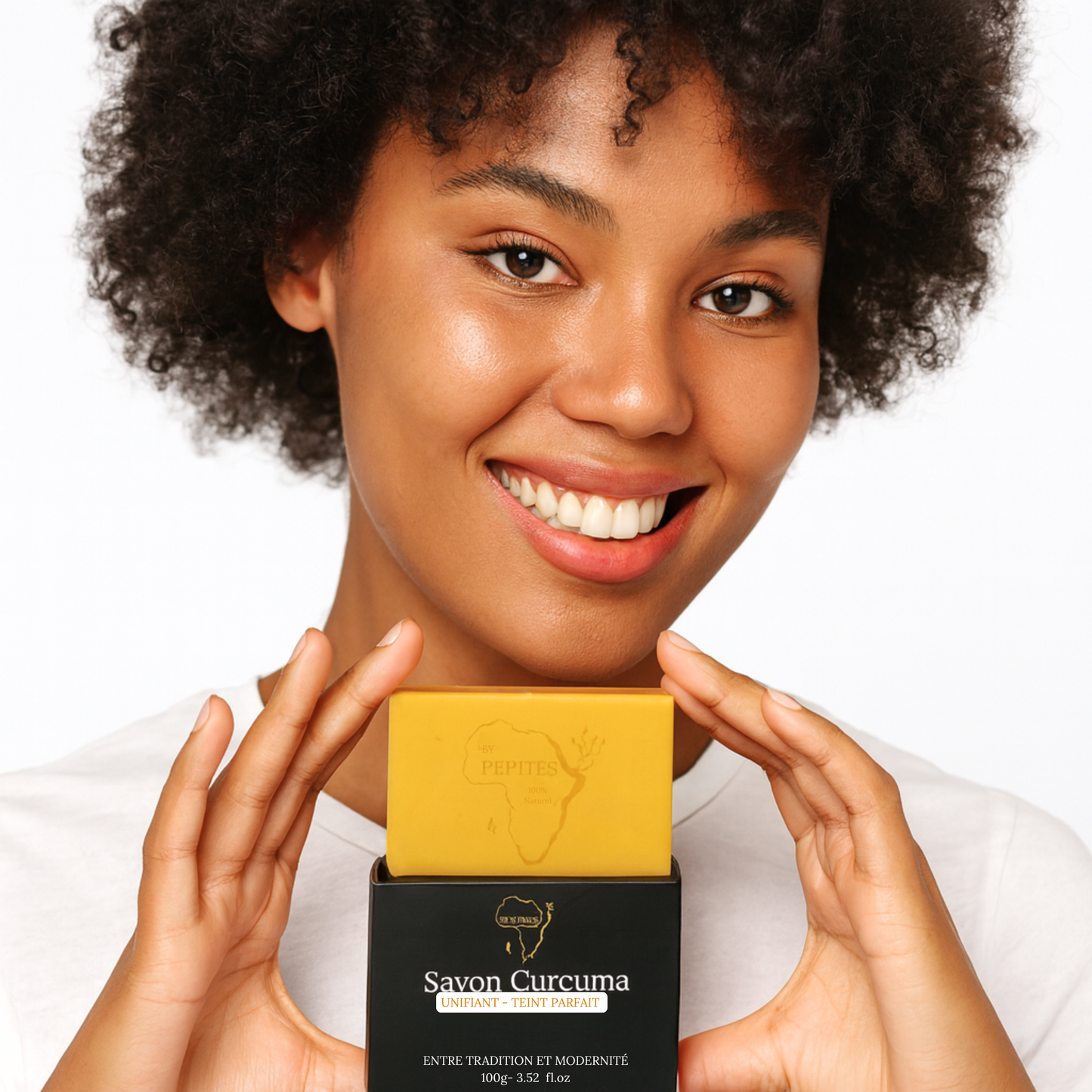 Savon Éclat Naturel au Curcuma - 100g