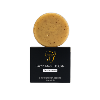 Savon EXFOLIANT - Marc de café - Visage et/ou Corps