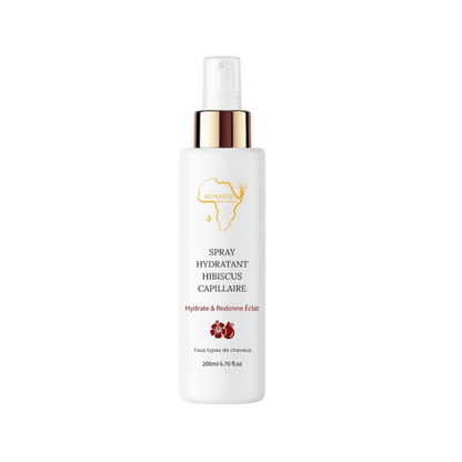 Soin Spray Hibiscus – Hydratation & Éclat Cheveux