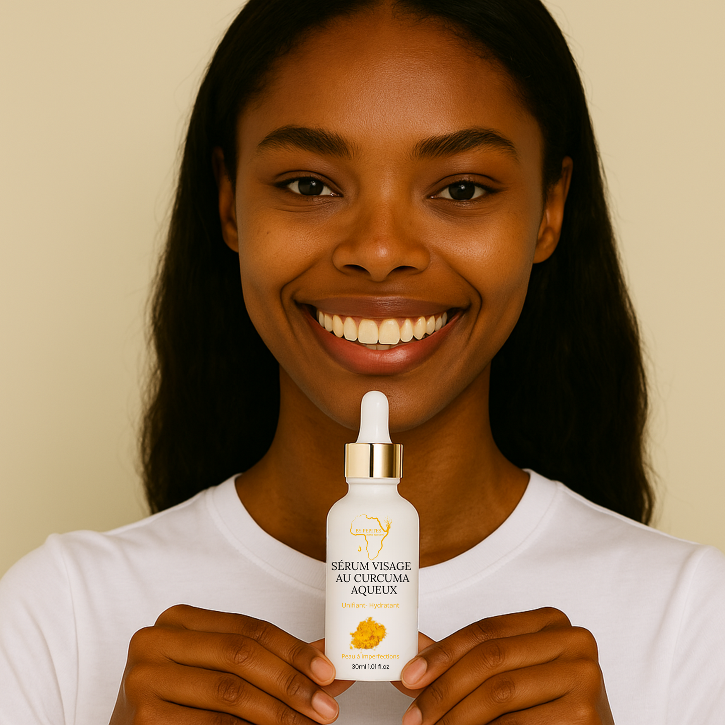Sérum de Jour Curcuma – Peaux à Imperfections