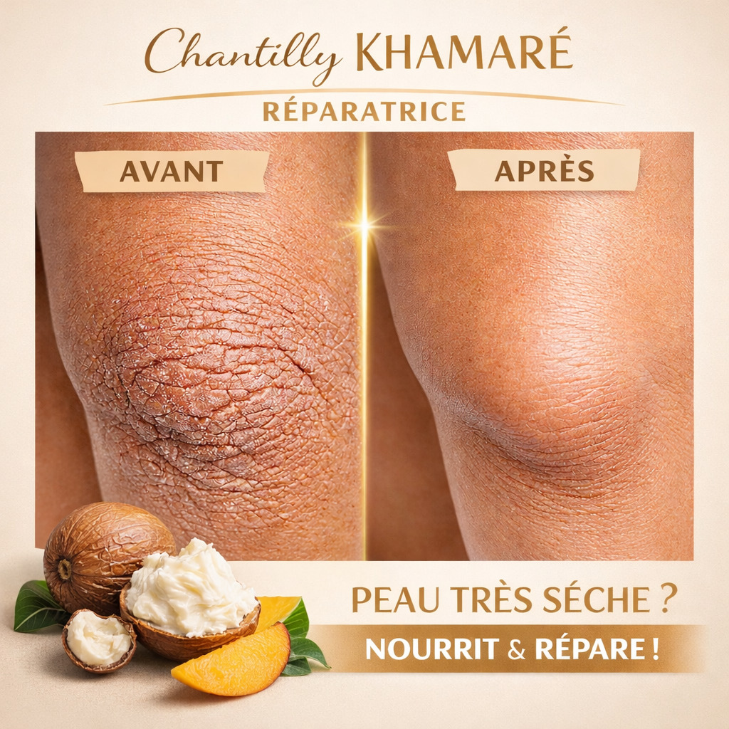 Crème Chantilly KHAMARÉ – Soin réparateur visage, corps & cheveux