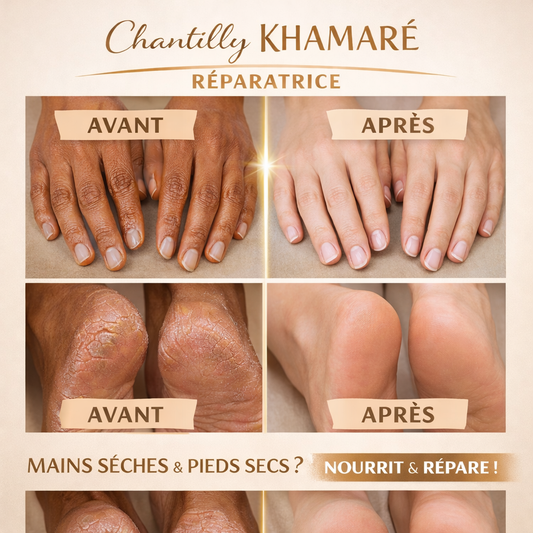 Crème Chantilly KHAMARÉ – Soin réparateur visage, corps & cheveux