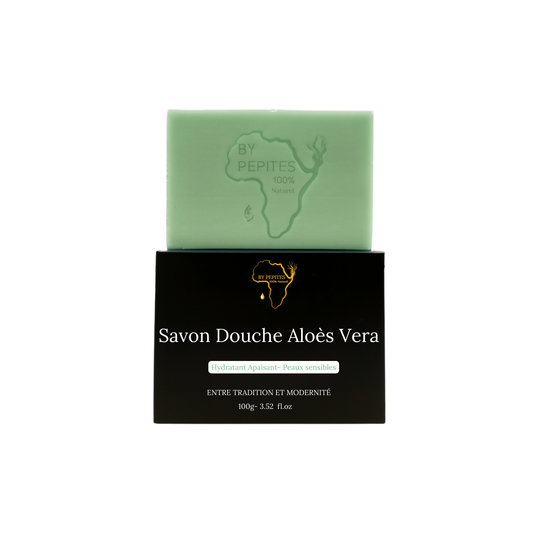 Savon Douche Aloès Vera - Apaisant - PEAUX SENSIBLES - 2+1 Offert