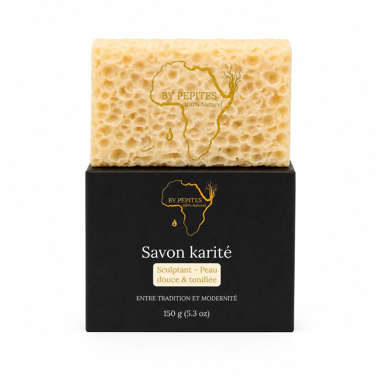 Savon RAFFERMISSANT ANTI-CELLULITE au karité - Corps