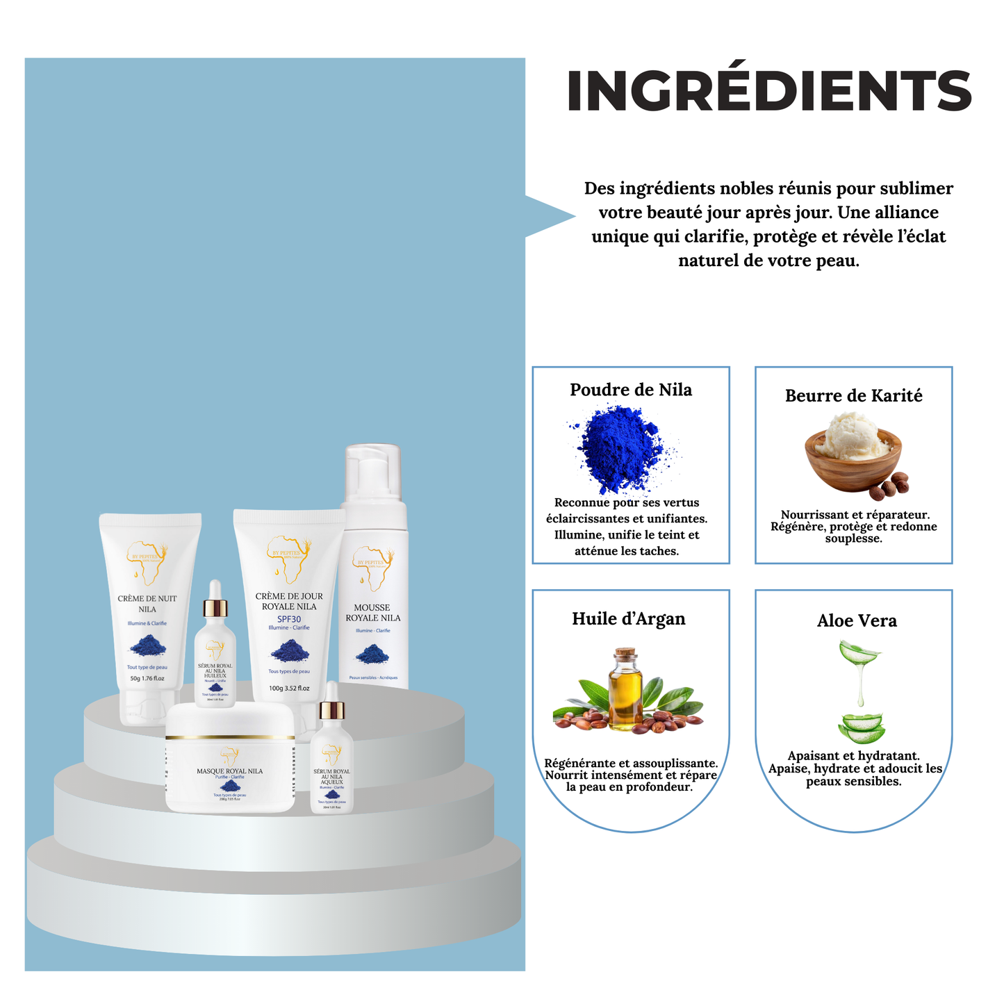 Routine Nila zones sombres - Solutions hyperpigmentation - Visage