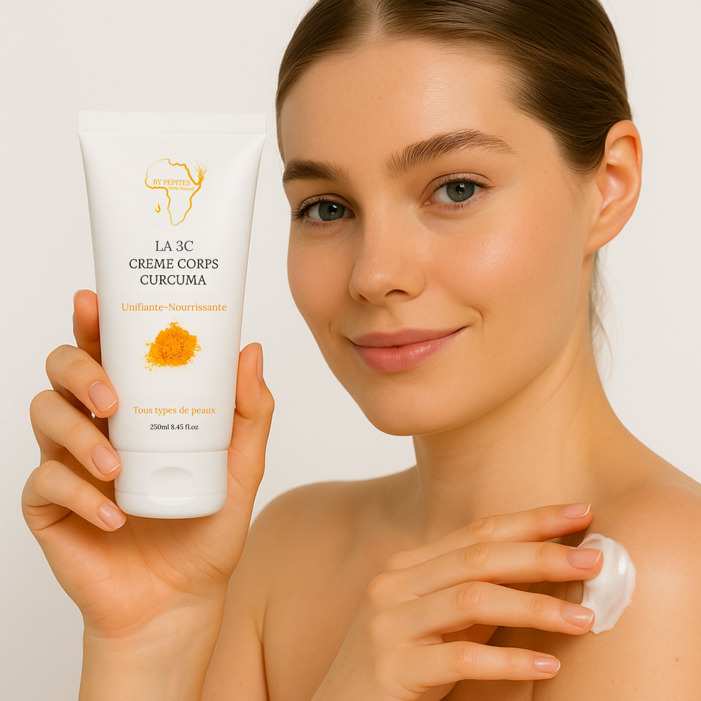 CRÈME CORPS 3C AU CURCUMA – 250 ml - Teint unifié