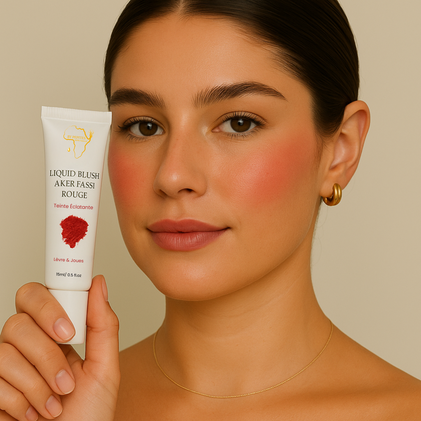 Blush Liquide Lèvres & Joues – Teinte Rosé