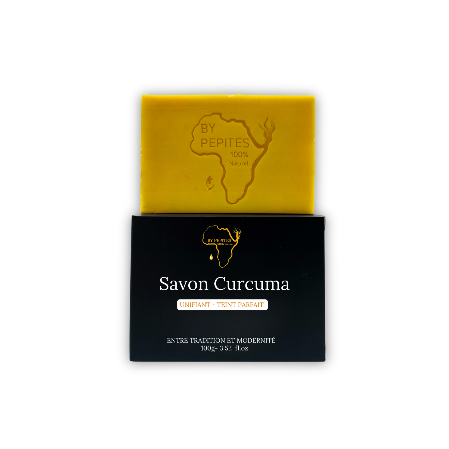 Savon Éclat Naturel au Curcuma - 100g